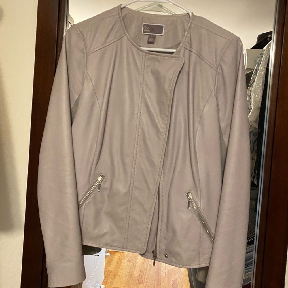 Leather jacket